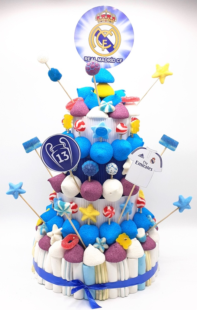 Tarta Chuches Extra Grande Real Madrid