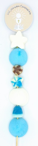 Brocheta Chuches Caliz Beis y Azul-Beis (4 eventos a elegir)