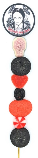 Brocheta Chuches Familia Addams Miercoles
