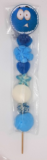 Brocheta Chuches Peludito Azul