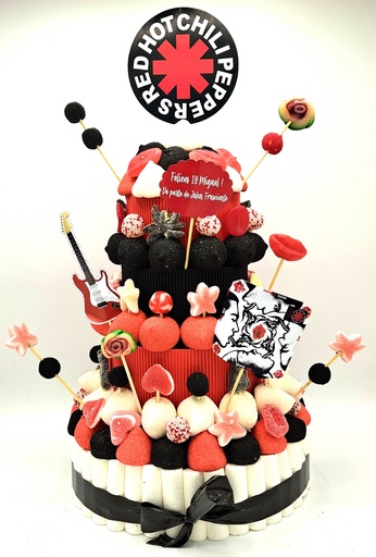 Tarta Chuches Extra Grande Red Hot Chili Peppers