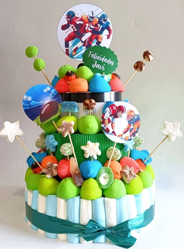 Tarta Chuches Grande Futbol Americano