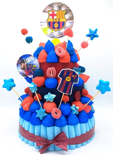 Tarta Chuches Grande Futbol Club Barcelona