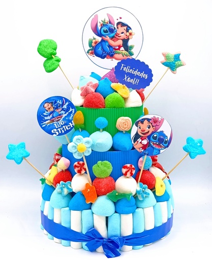 Tarta Chuches Grande Lilo y Stitch
