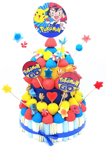 Tarta Chuches Grande Pokemon