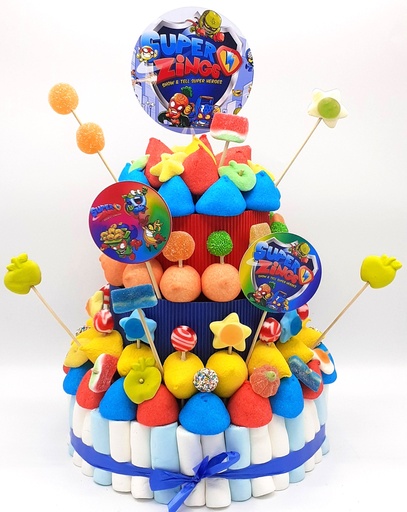 Tarta Chuches Grande Super Zings