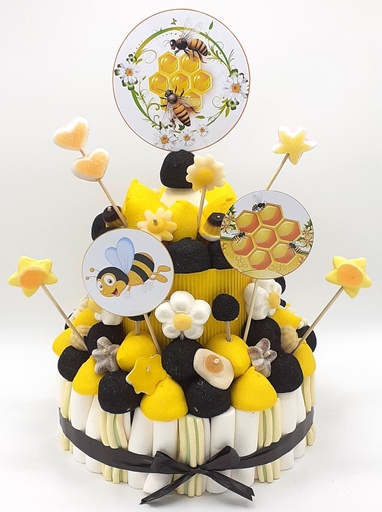 Tarta Chuches Mediana Abejas