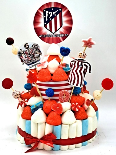 Tarta Chuches Mediana Atletico de Madrid