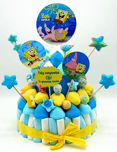 Tarta Chuches Mediana Bob Esponja