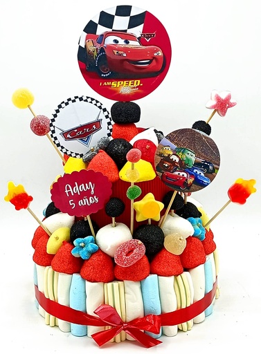 Tarta Chuches Mediana Cars