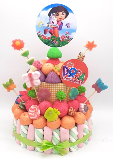 Tarta Chuches Mediana Dora la Exploradora