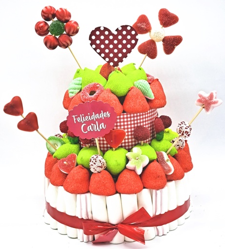 Tarta Chuches Mediana Flores