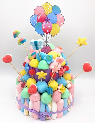 Tarta Chuches Mediana Globos Pastel
