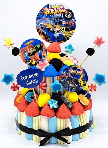 Tarta Chuches Mediana Hot Wheels