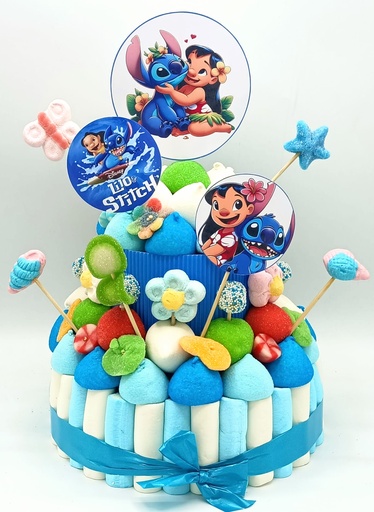 Tarta Chuches Mediana Lilo y Stitch