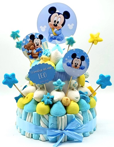 Tarta Chuches Mediana Mickey Bebe
