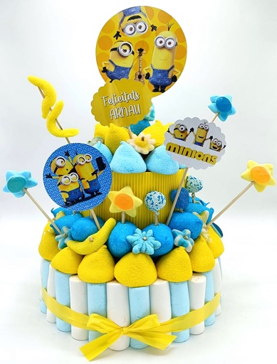 Tarta Chuches Mediana Minions