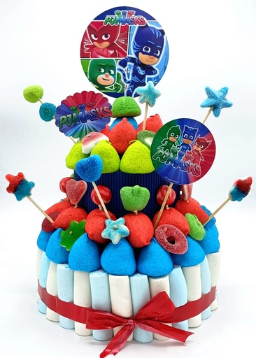 Tarta Chuches Mediana PJmasks