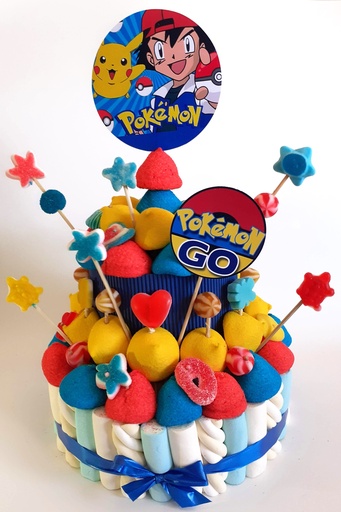 Tarta Chuches Mediana Pokemon