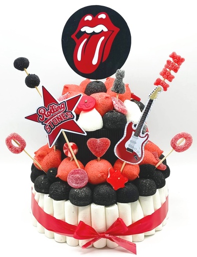 Tarta Chuches Mediana Rolling Stones