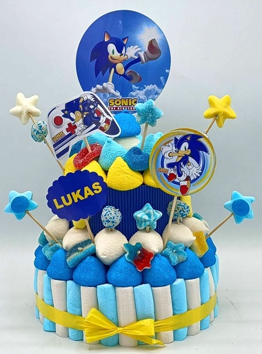 Tarta Chuches Mediana Sonic