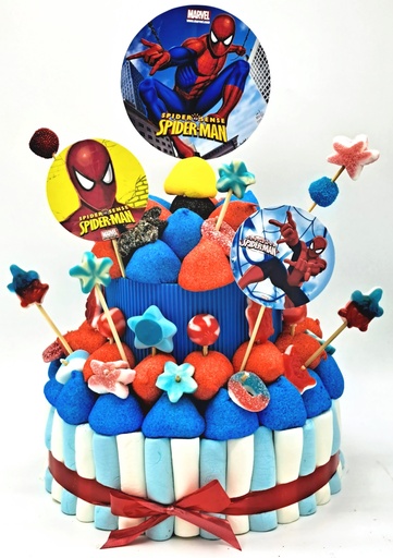 Tarta Chuches Mediana Spiderman