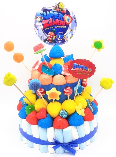Tarta Chuches Mediana Super Zings