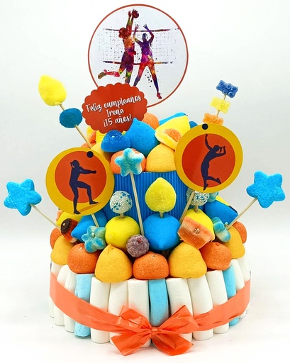 Tarta Chuches Mediana Voleibol