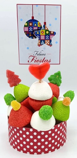 Tarta Chuches Mini Alta Navidad Bolas