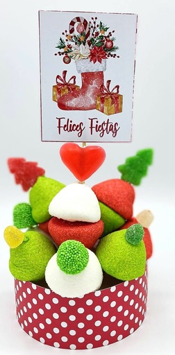 Tarta Chuches Mini Alta Navidad Bota