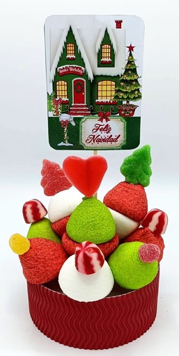 Tarta Chuches Mini Alta Navidad Casita