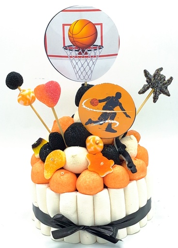 Tarta Chuches Pequeña Baloncesto