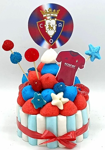 Tarta Chuches Pequeña Club Atletico Osasuna