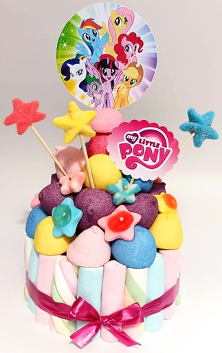 Tarta Chuches Pequeña Little Pony