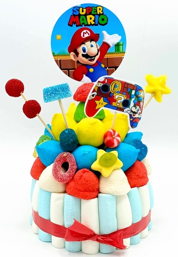 Tarta Chuches Pequeña Mario Bros