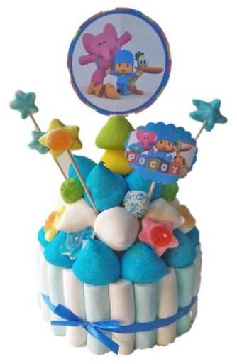 Tarta Chuches Pequeña Pocoyo