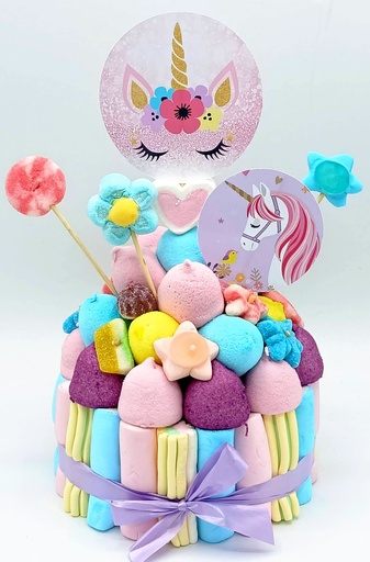 Tarta Chuches Pequeña Unicornio